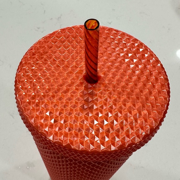 Starbucks Orange Textured Tumbler - Picture 3 of 6